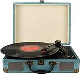 Record Player Vintage 3-Speed Bluet
