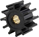 Big-Autoparts Water Pump Impeller and Pump Repair Rebuild Kits for Inboard Outboard Motors Water Pump F5 Series Impeller 09-1027B jabsco 1210-0001 for Volvo Penta Johnson 2042- Impeller 09-1027B Black