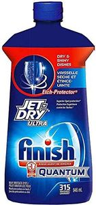 Finish Jet Dry Ultra Rinse Aid | Dishwasher Rinsing and Drying Agent - with Etch Protector - Prevents Spotting and Clouding - Large 32 Ounce Bottle - for 315 Washes