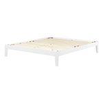 South Shore Furniture Vito Platform Bed-King-White-South Shore