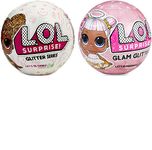 L.O.L Surprise Glitter Bundle and L.O.L Surprise Glam Glitter Series Doll (2-Pack)