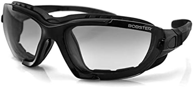 Bobster ® Renegade, Gloss Black Frame, Clear Photochromic Lens