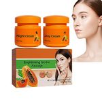 Papaya Whitening Face Cream,Papaya Whitening Brightening Face Freckle Remover Cream,Papaya Whitening Freckle Cream,Papaya Whitening Deep Exfoliator,Fade Cream For Dark Spots (1set)