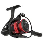 PENN Fierce IV Spinning, Fishing Reel, Spinning Reels, Sea - Inshore Fishing, Versatile Sea Fishing For Boat, Kayak, Shore, Jigging, Surf, and All-Round Use, Unisex, Black/Red, 2500