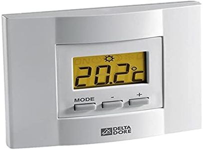 Delta Dore Thermostat filaire à touche Tybox 51 pour pompe à chaleur réversible. Gestion du chauffage - 6053036