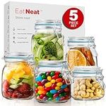 EatNeat 5-Piece Airtight Glass Kitc