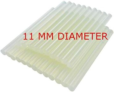 GLUN HOT MELT Transparent Glue Sticks for Glue Gun (11MM - 25 Sticks)
