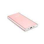 10000mAh Quick Charge QC 3.0 Portable Charger Fast Charging Power Bank Slim Back Up Battery Pack Compatible For iPhone 14 13 12 11 X XS Pro MAX XR 8 7 6 6s Plus Android Samsung Galaxy Cell Phone Pink