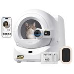 PETKIT PUROBOT ULTRA Self Cleaning Cat Litter Tray with AI Camera, Facial Recognition & Health Monitor, App & Odour Control, Touch-free Waste Packing, Automatic Litter Box for Multiple Cats