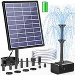 POPOSOAP Solar Fountain Pump for Bi