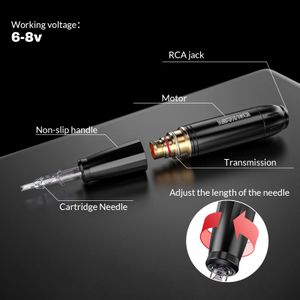 Wormhole Tattoo Pen Kit – Rotary Machine Set for Beginners