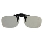 Wonderfulsight Circular Polarized Clip on 3D Glasses for RealD Best Performance and fit available