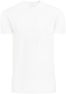 True Classic Mens T-Shirts - Short Sleeve Crew Neck Plain Novelty T Shirt for Men, Pack of 1, White, XXL Tall