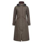 WALKER AND HAWKES - Jack Murphy Ladies Erin Long Waterproof Riding Coat - Olive - 10