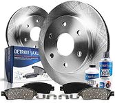 Detroit Axle - Front Brake Kit for 2007 2008 2009 Ford Expedition Lincoln Navigator Disc Brakes Rotors and Ceramic Brakes Pads Replacement