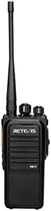 Retevis RB75 Two Way radios,GMRS Handheld Radios 30 Channels, IP67, Easy Use, 4500mAh Big Battery, Long Range Walkie Talkies, Connect Repeater for Outdoor Family Climbing Fishing (1 Pack)