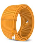 FEDUS 90 Meter High Speed RJ45 cat6 Ethernet Patch Cable LAN Cable Internet Network Computer Cable Cord Gigabit Category 6 UTP Wires For Modem, Router, LAN ADSL-10Gigabit-295 Feet (90 METER)-ORANGE