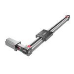 FUYU FPB50 Linear Stage Linear Motion Guide Belt Drive Linear Actuator Table Nema 23 Stepper Servo Motor for CNC[1600mm Stroke]