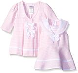 Bonnie Jean Bonnie Baby Girls Dress and Coat Set, Pink, 3-6 Months