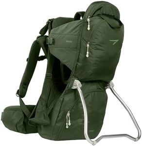 Vandra™ Forest - Scandinavian Hiking Baby Carrier Backpack - Gravity Lock™ Hard-Shell Frame - Nest Child Carrier for Toddler & Kids - Dust Bag, Alu Tag & More Included