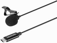 Saramonic LavMicro-U3A Ultracompact Clip-On Lavalier Microphone with 6.6 Feet Cable USB-C