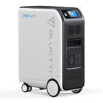 BLUETTI Solar Power Station EP500Pro, 5100Wh LiFePO4 Battery Backup w/ 5 3000W AC Outlets (6000W Surge), UPS Battery Backup, 2400W MPPT Solar, Solar Generator for Home Use, Emergency, Power Outage