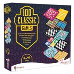 Popcorn Games & Puzzles 100 in 1 Board Games for Kids 5 + Years Indoor Board Game for Kid & Family | Gift Toy for Children