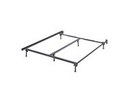 Signature Design by Ashley Frames and Rails Bolt on Bed Frame Queen/King/California King Size Black