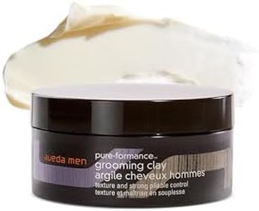 Aveda Men Pure-Formance Grooming Clay | Strong Pliable Hold | Matte Finish | Lightweight | 92% Naturally Derived*, 2.5 Ounce
