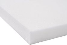 4everPrime WHITE Upholstery Foam Sheet | FIRM Premium Quality High-Density | Cut to any Size | for Sofa Cushions Seat Pads Stool Chair (20x20 inch, 4 inch thick - White FIRM)