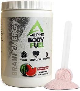Alpine Innovations Body Fuel Focus + Energy - Great Tasting Supplement Made to Enhance Focus and Provide Energy Without The jitters. (30 Scoop Tub, Watermelon)