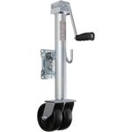 WEIZE Trailer Jack with Wheel, Boat Tongue Stand, 1200 Lbs Heavy-Duty Swivel Mount