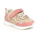 OshKosh B'Gosh Unisex-Child Laszlo Athletic Sneakers, Pink/Multi, 8 Toddler
