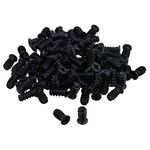 BQLZR KB5 Black Computer PC Case Cooling Fan Mount Screws for 7cm-12cm Fans Pack of 100