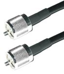 MPD Digital LMR-240 Coaxial Cable Ham or CB Radio Antenna Coax with PL-259 Connectors, 50-feet