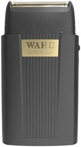 Wahl Micro Power Professional Electric Shaver, USB-C Rechargeable, 100-Minute Battery Life, LED Charging Indicator, Extra Cutter and Foil