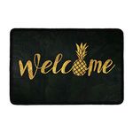 chaqlin Tropical Pineapple Welcome Door Mats Home Decorative Entry Indoor Carpet Door Mat Anti-Skid Bathroom Shower Mats Home Bedroom,Living Room Floor Mat