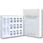 Micro Infusion System for Face, 0.05mm Stamp Micro Needling Kit for Skin Care at Home, Reducing Facial Wrinkles, Deep Hydration, Brightening & Firming Skin (Facial Serum Set (12 Pcs))