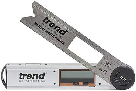 Trend 8-Inch Digital Angle Finder for Precise Angle Measurements, DAF/8, Silver