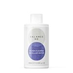 Balance Me Flash Cleanse Micellar Water – Vegan Facial Cleanser – Easily Removes Dirt & Make-Up – With Hyaluronic Acid & Peptides – For All Skin Types – Made In UK – 180ml