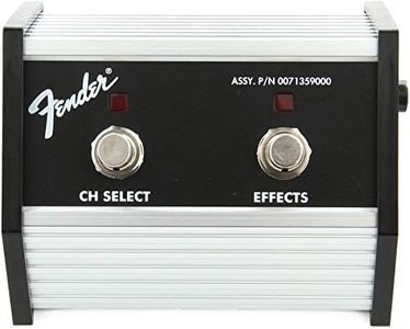 Fender 2-Button Footswitch: Channel Select/Effects On/Off