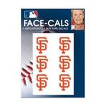 WinCraft MLB San Francisco Giants Face Tattoos, Team Colors, One Size