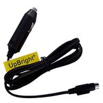 UpBright 3-Pin DIN Car 12V DC Adapter Replacement for Skyworth SLC-2219A SLC-1919A Naxa 1080p NTD-1554 NTD-15-555 NTD-1552 NTD-1553 NX-556 NTD-2252 NTD-2452 NTD-1350 NT-1307 NT-1902 Jewel JS-12050-3S