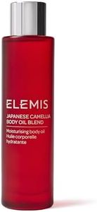 ELEMIS Japanese Camellia Body Oil Blend | Luxuriously Lightweight Body Oil Nourishes, Conditions, and Softens Pregnant and Postpartum Skin | 100 mL