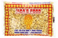 Inca's Food Maiz Cancha Chulpe Para Tostar- Dried Corn Chulpe for Toasting - Product of Peru 15oz