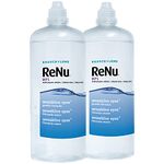 ReNu Multi Purpose Contact Lens Solution 2 x 360ml - Soft Contact Lenses for Comfortable Wear - Gentle on Sensitive Eyes - Clean, Disinfect, Rinse, Lubricate and Store your Lenses - Lens Case Included