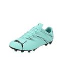 Puma Mens ATTACANTO FG/AG Electric Peppermint-Black Football Shoe - 9 UK (10747710)