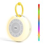 Award Winning Zello Portable Pro Max White Noise Machine Baby Sleep Aid 30 Soothing Sounds 7 Colour Night Light 55hr Battery Memory Function Portable Sound Machine Travel Pram Pushchair Cot Nursery