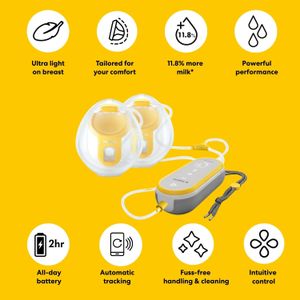 Medela Freestyle Double Electric Breast Pump – Portable & Hands-Free