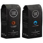 Kicking Horse Coffee Cliff Hanger Espresso, Medium Roast, Whole Bean, 1 lb (Pack Of 6) - Certified Organic, Fairtrade & Three Sisters, Ground, 284 g - Certified Organic, Fairtrade, Kosher Coffee